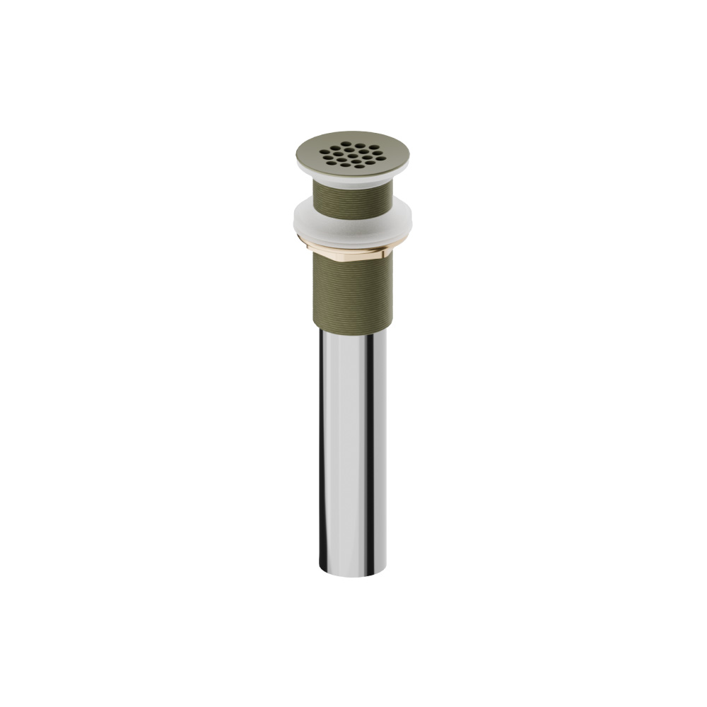 1-1/4" Sink Grid Drain without Overflow | Army Green