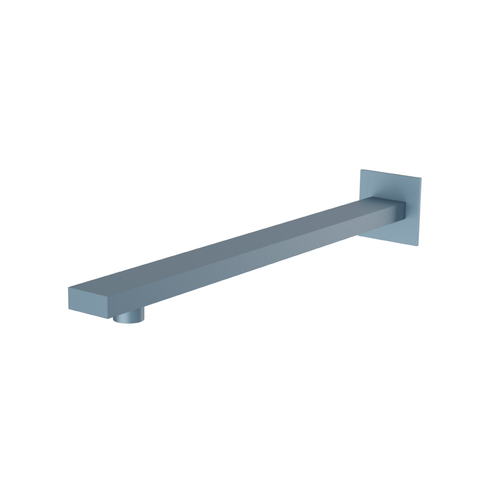 Wall Mount Shower Arm - 15" (385mm) - With Flange | Blue Platinum