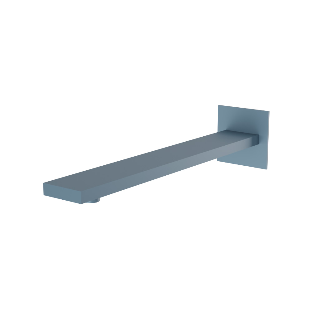 Wall Mount Shower Arm - 16" (400mm) - With Flange | Blue Platinum