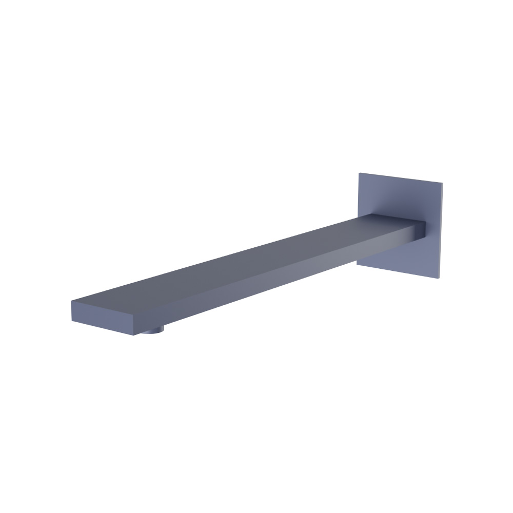 Wall Mount Shower Arm - 16" (400mm) - With Flange | Navy Blue