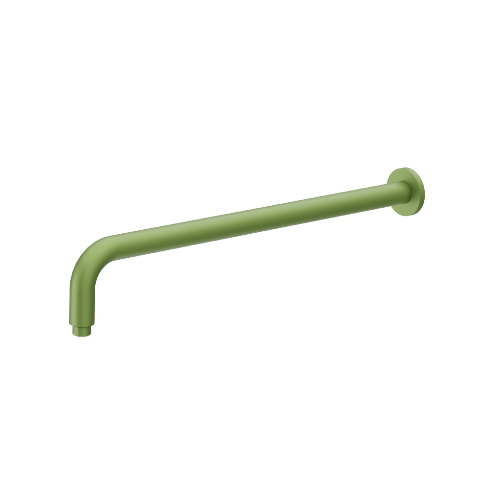 Wall Mount Round Shower Arm - 20" - With Flange | Flusso Green