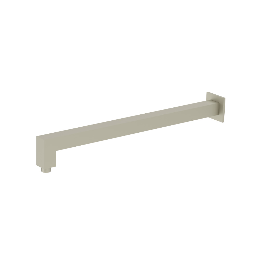 Wall Mount Square Shower Arm - 20" - With Flange | Light Verde