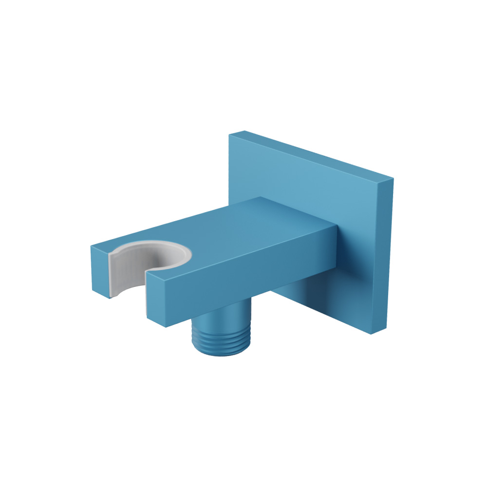 Wall Elbow With Holder Combo | Sky Blue
