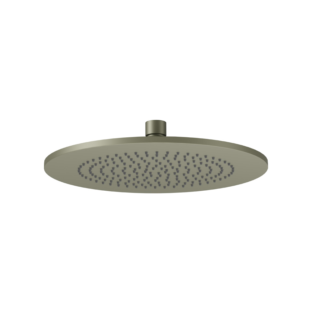 10" Solid Brass Showerhead / Rainhead | Army Green