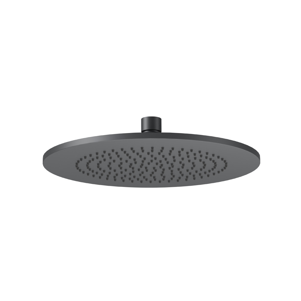 10" Solid Brass Showerhead / Rainhead | Rock Grey