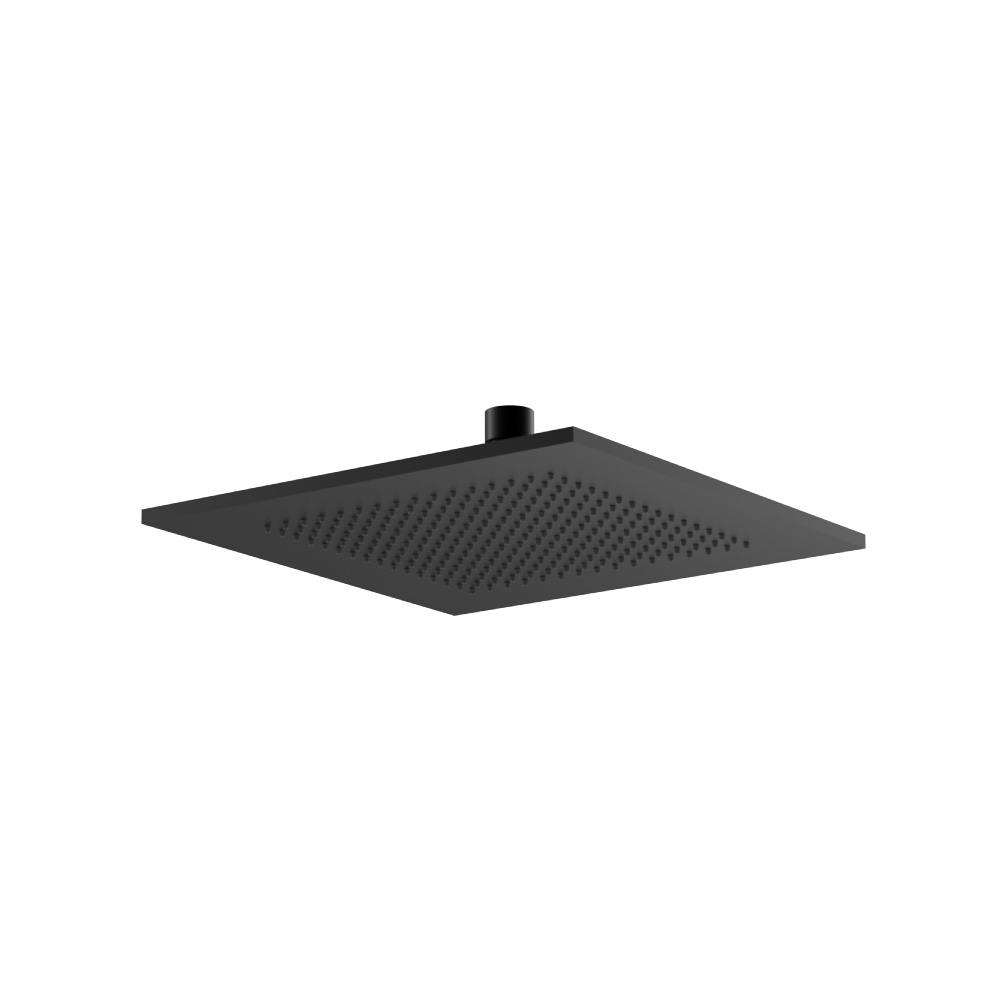 10" Solid Brass Showerhead / Rainhead | Gloss Black