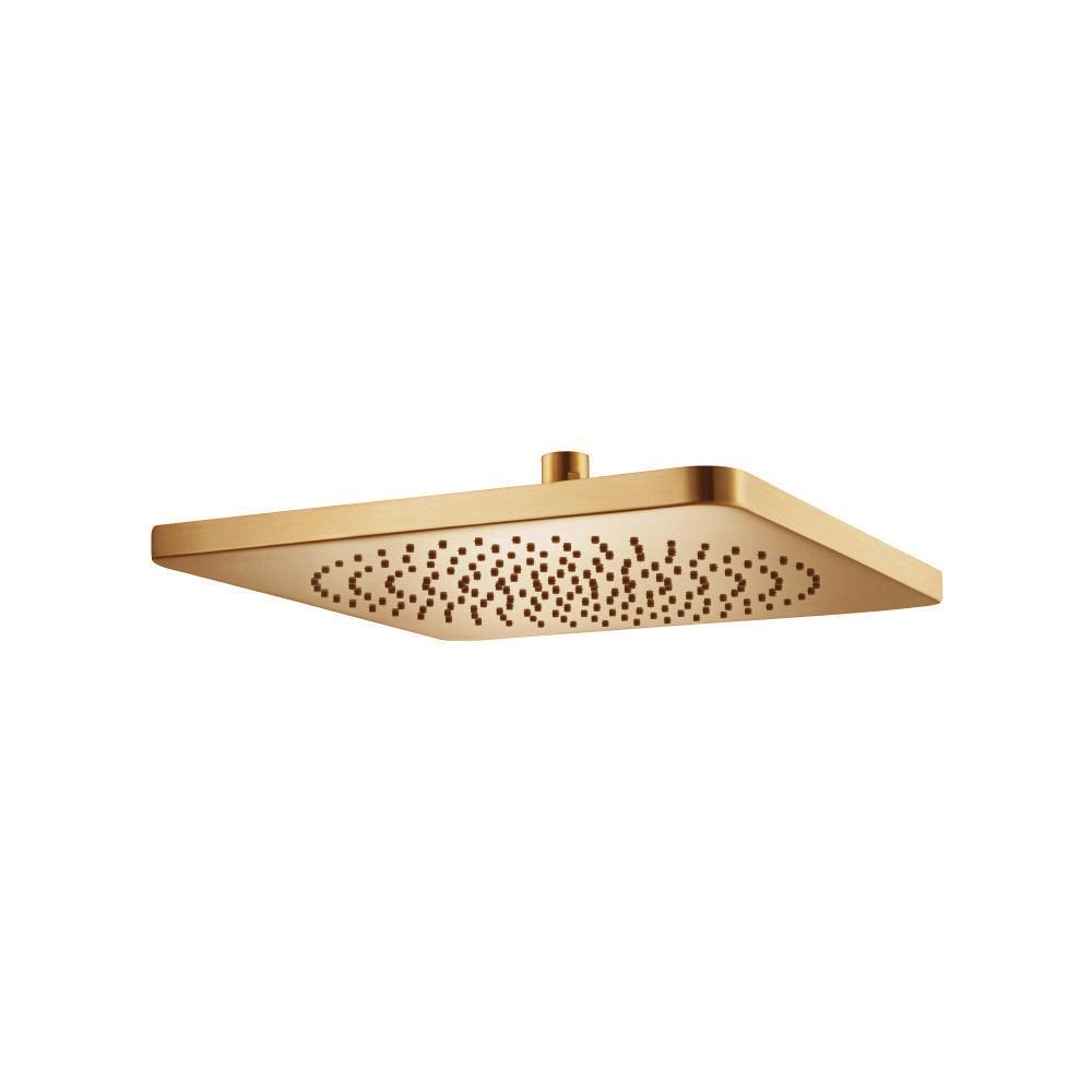 12" Solid Brass Showerhead / Rainhead | Brushed Bronze PVD