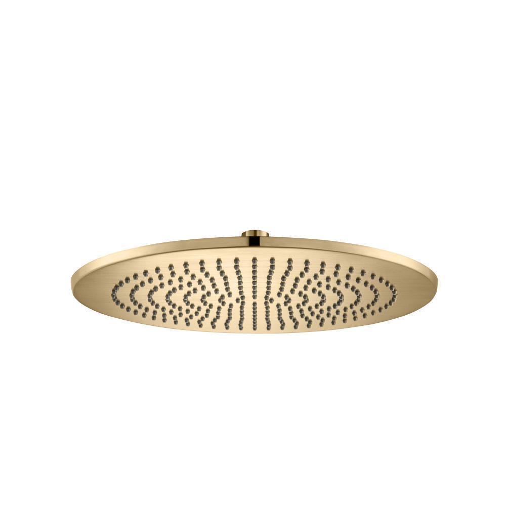 12" Solid Brass Showerhead / Rainhead | Brushed Bronze PVD
