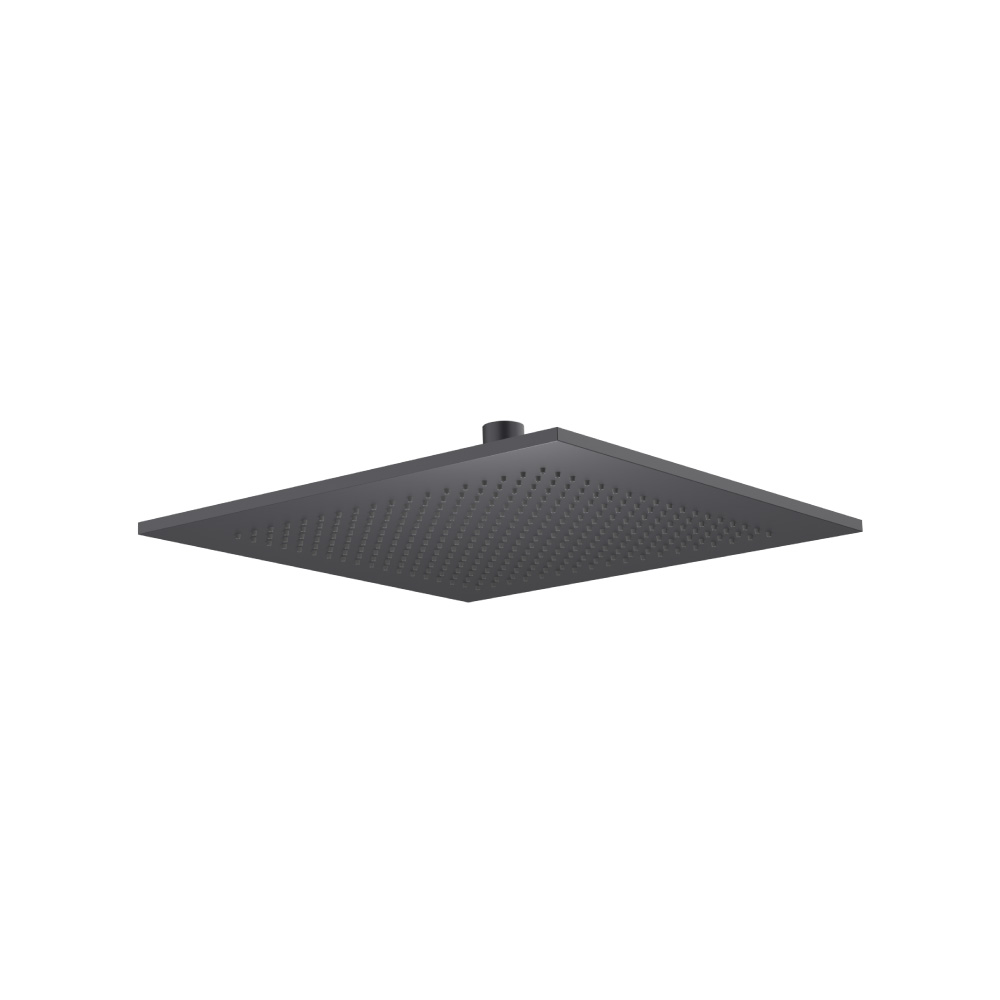 12" Solid Brass Showerhead / Rainhead | Dark Grey