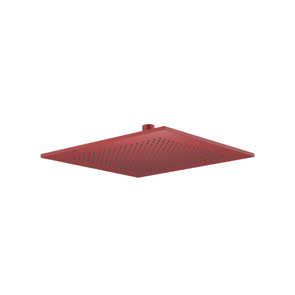 12" Solid Brass Showerhead / Rainhead | Deep Red