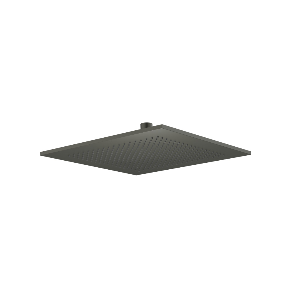12" Solid Brass Showerhead / Rainhead | Gun Metal Grey