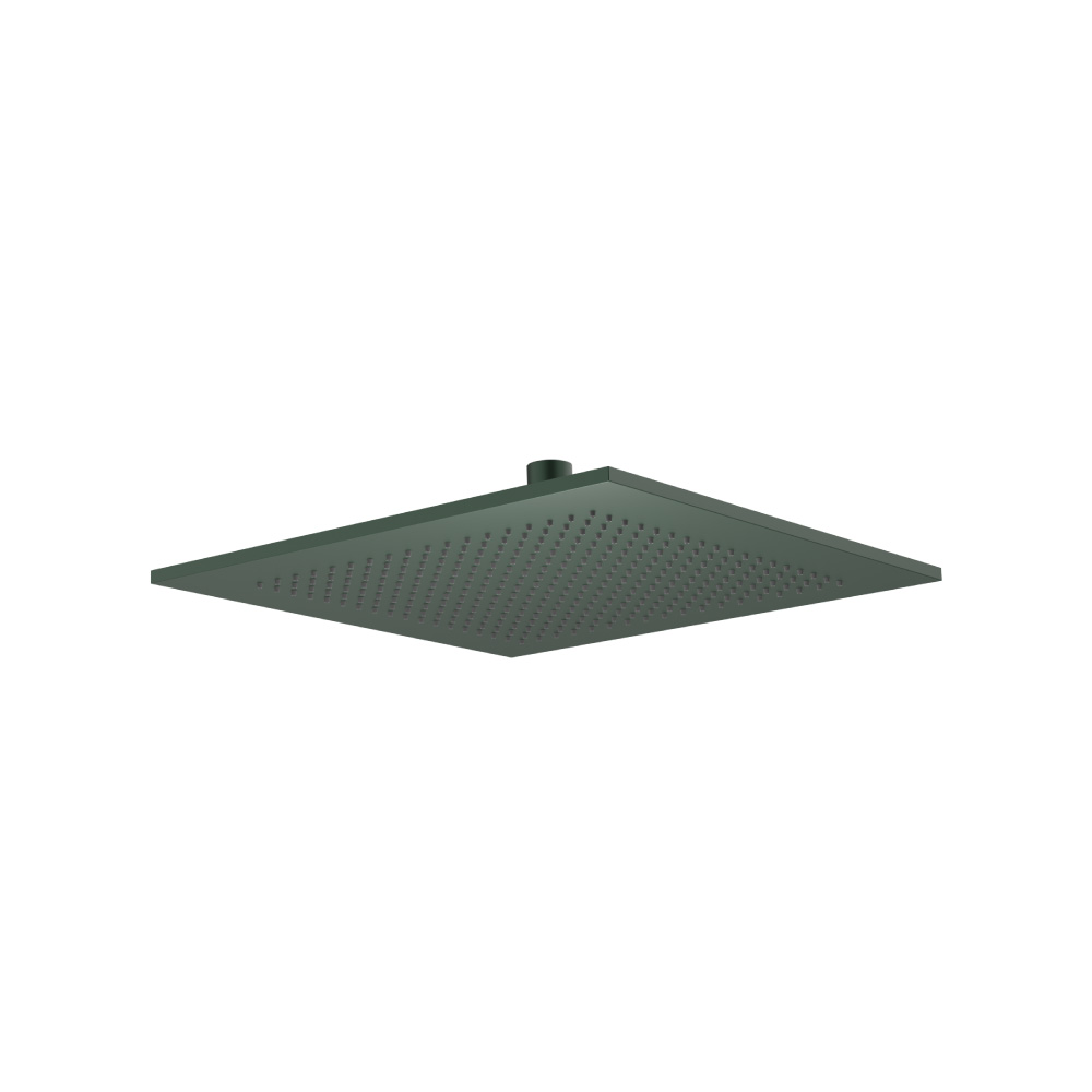12" Solid Brass Showerhead / Rainhead | Leaf Green
