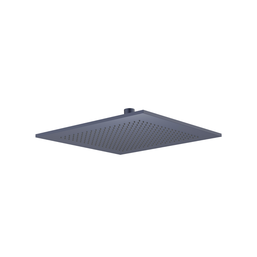 12" Solid Brass Showerhead / Rainhead | Navy Blue