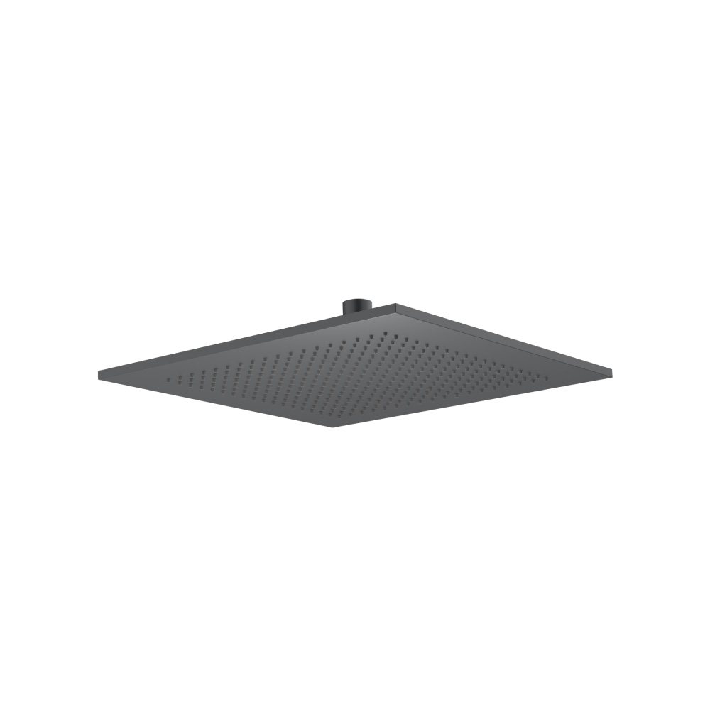 12" Solid Brass Showerhead / Rainhead | Rock Grey