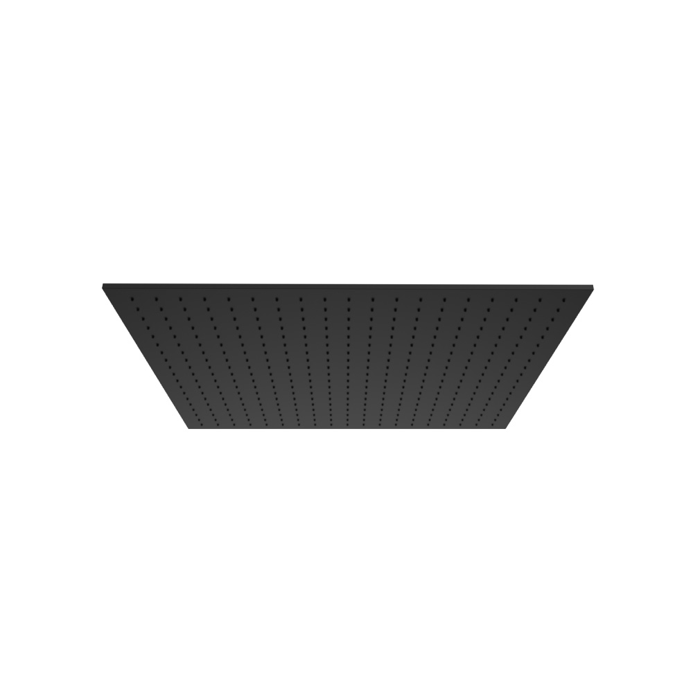 20" Solid Brass Showerhead / Rainhead | Matte Black