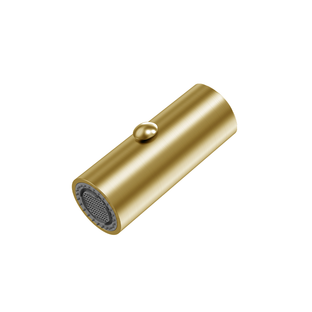 Dual-Function Sprayer for Flusso Ziel K.1360 | Brushed Gold PVD