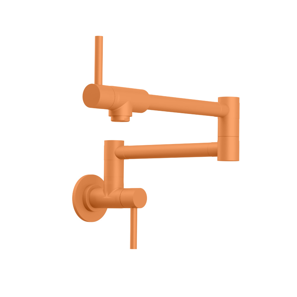 Wall Mounted Pot Filler | Terracotta Orange