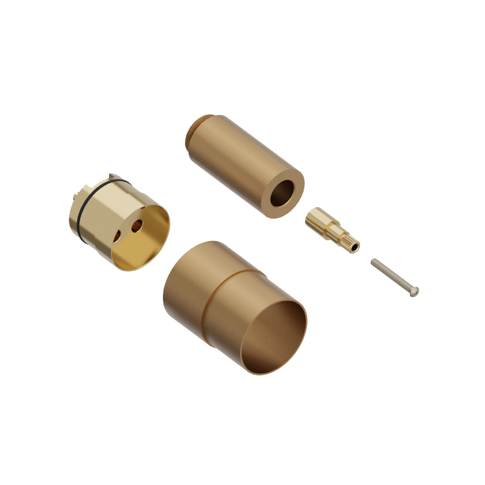 0.8" Extension Kit - For Use with PBV.1005A Pressure Balance Valve | Brushed Bronze PVD