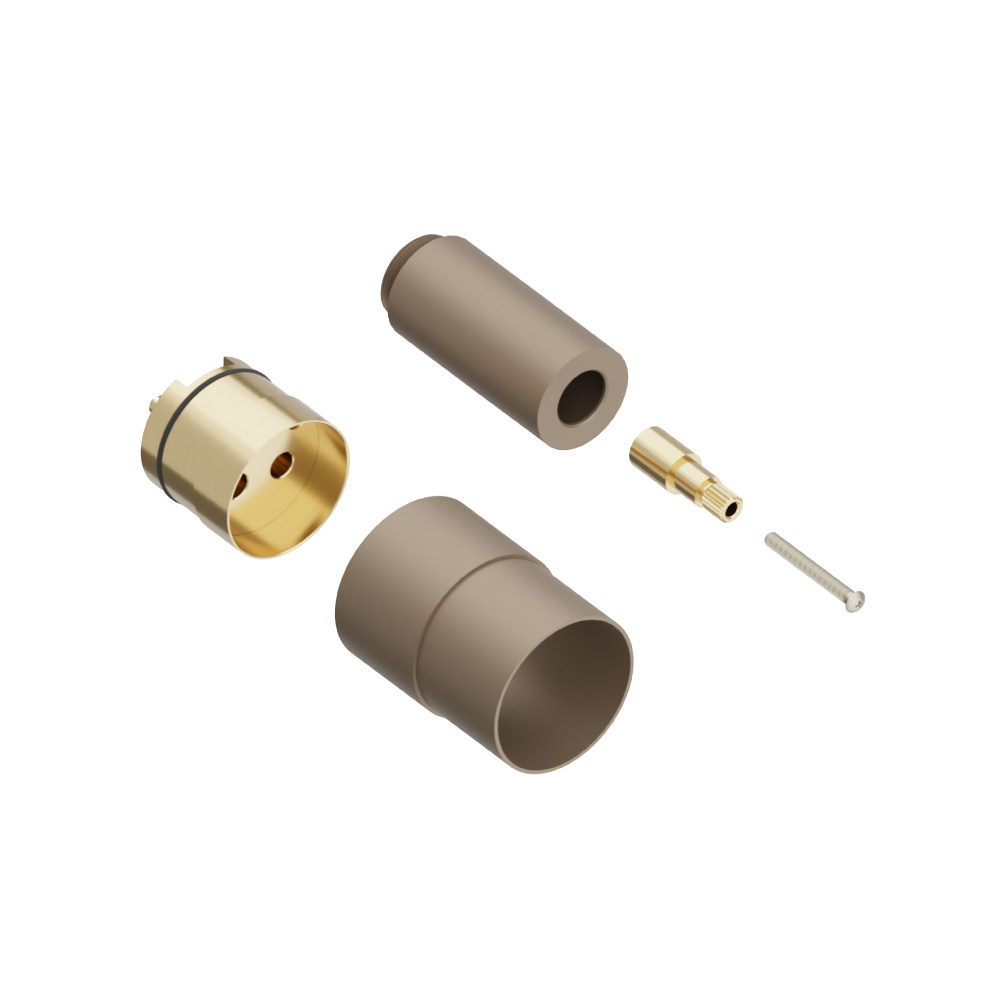 0.8" Extension Kit - For Use with PBV.1005A Pressure Balance Valve | Dark Tan