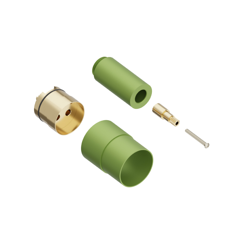 0.8" Extension Kit - For Use with PBV.1005A Pressure Balance Valve | Flusso Green