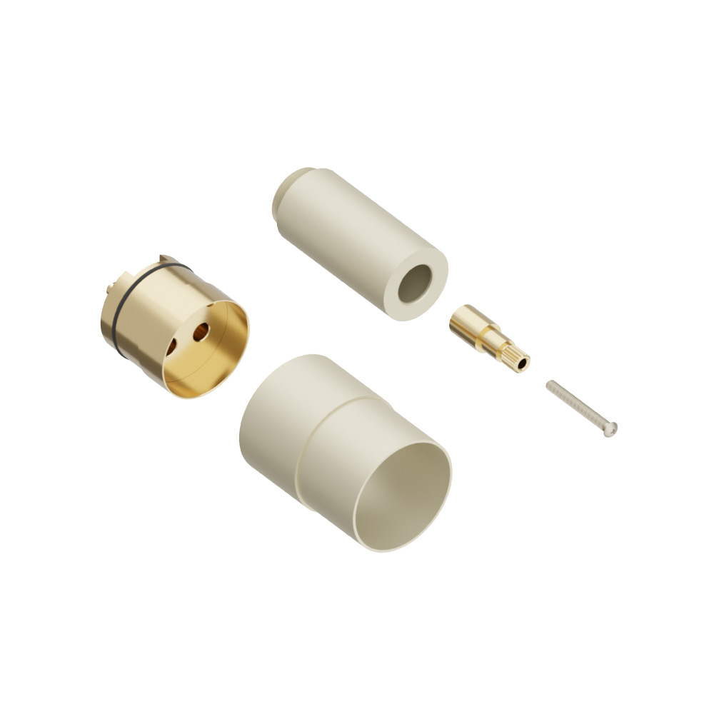 0.8" Extension Kit - For Use with PBV.1005A Pressure Balance Valve | Light Tan