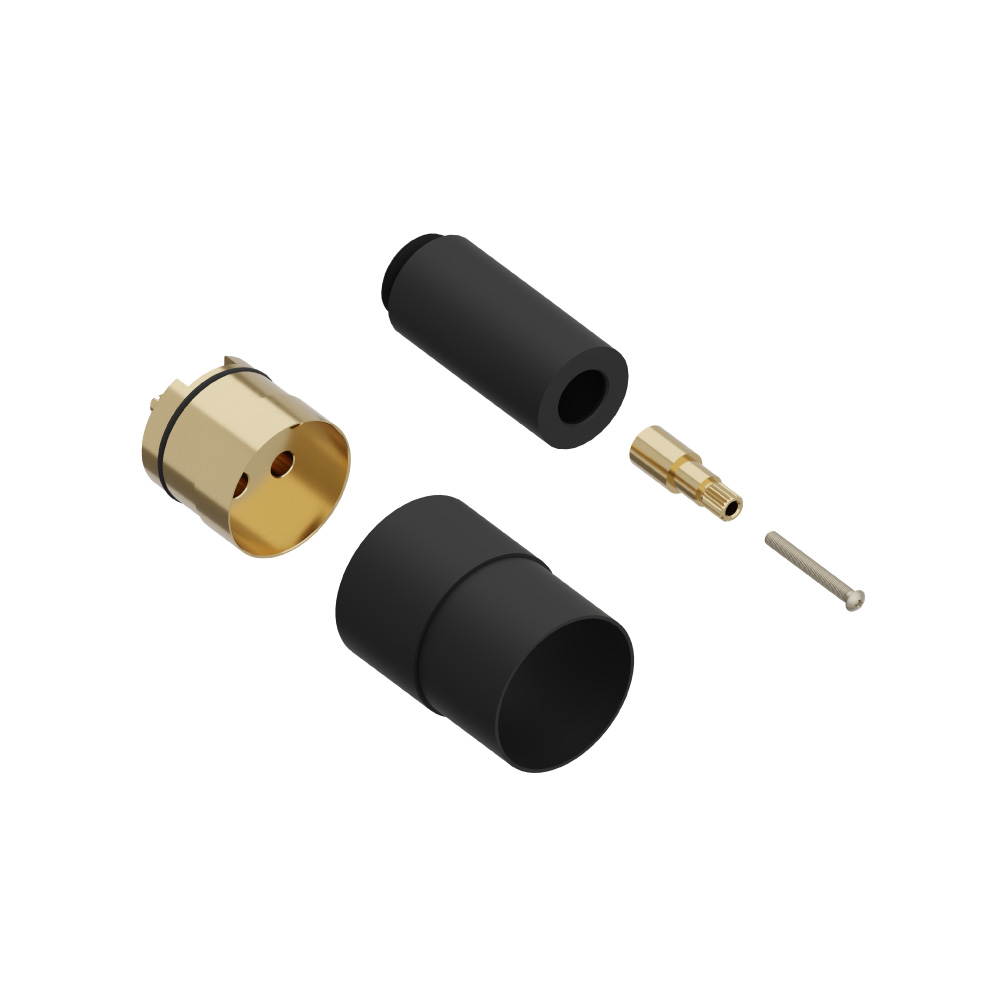 0.8" Extension Kit - For Use with PBV.1005A Pressure Balance Valve | Matte Black