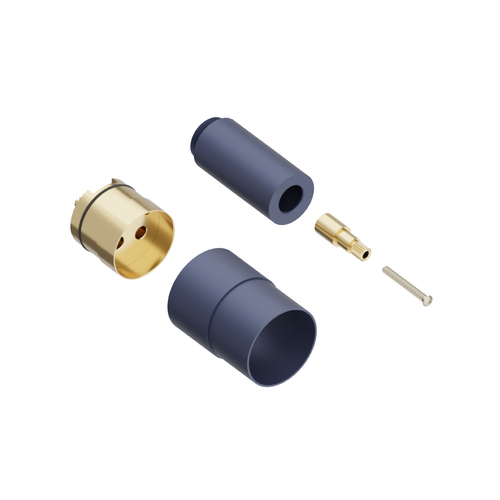 0.8" Extension Kit - For Use with PBV.1005A Pressure Balance Valve | Navy Blue