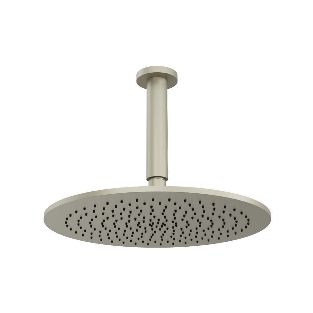 12" Rain Head with 6" Ceiling Mount Arm | Light Verde
