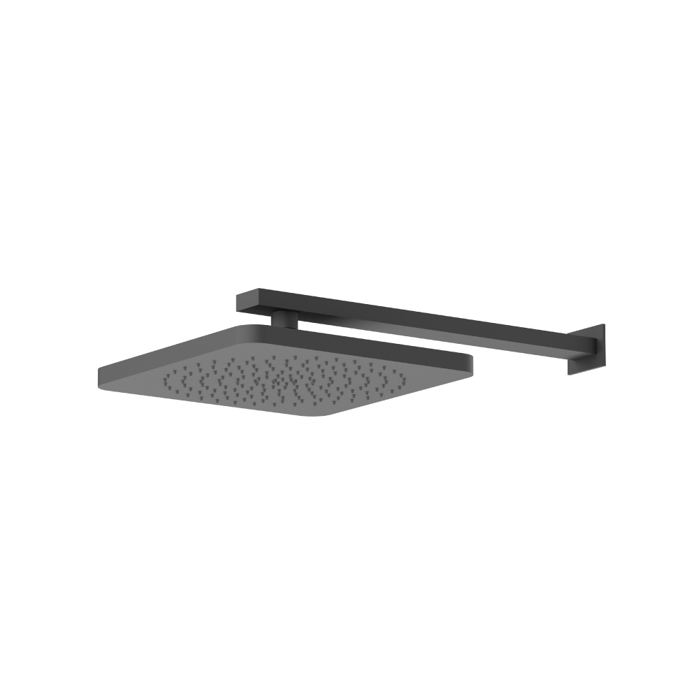 10" Rain Head with 16" Arm | Matte Black