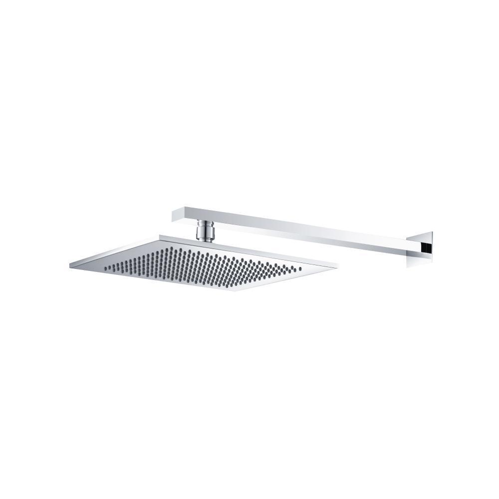10" Rain Head with 15" Arm | Chrome