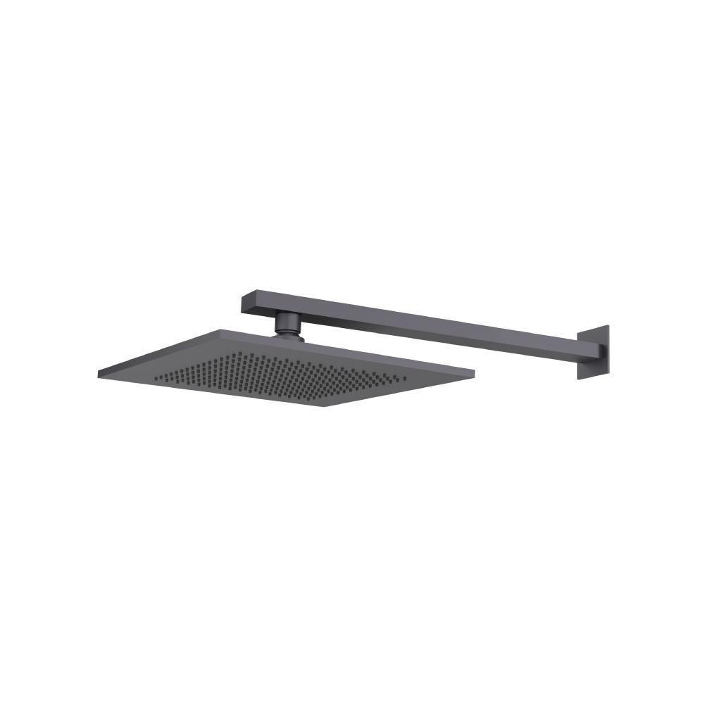 10" Rain Head with 15" Arm | Dark Grey
