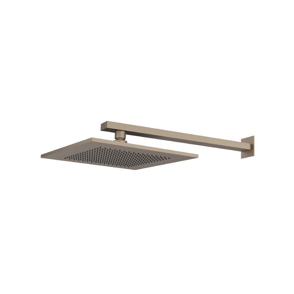 10" Rain Head with 15" Arm | Dark Tan