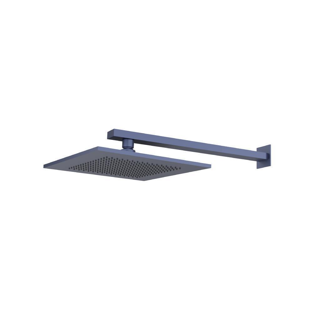 10" Rain Head with 15" Arm | Navy Blue