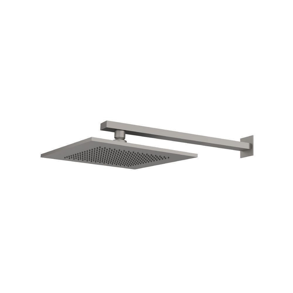 10" Rain Head with 15" Arm | Steel Grey