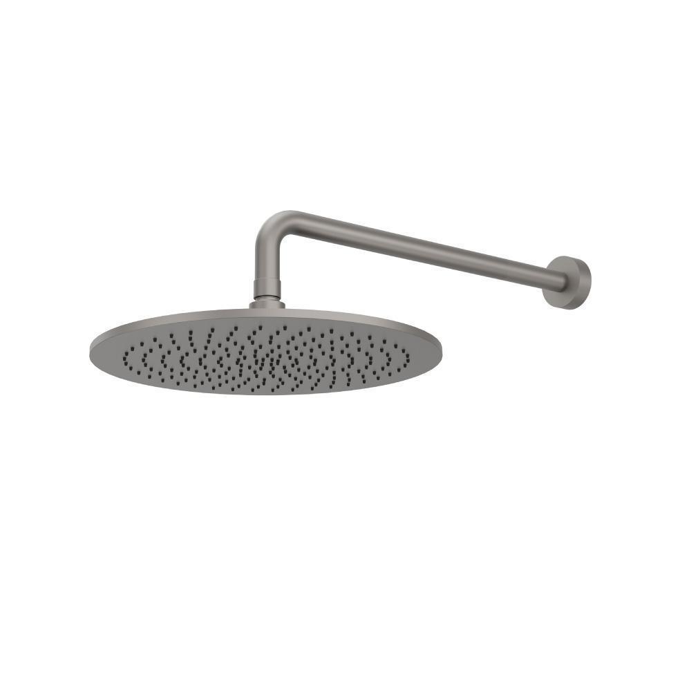 12" Rain Head with 16" Arm | Steel Grey