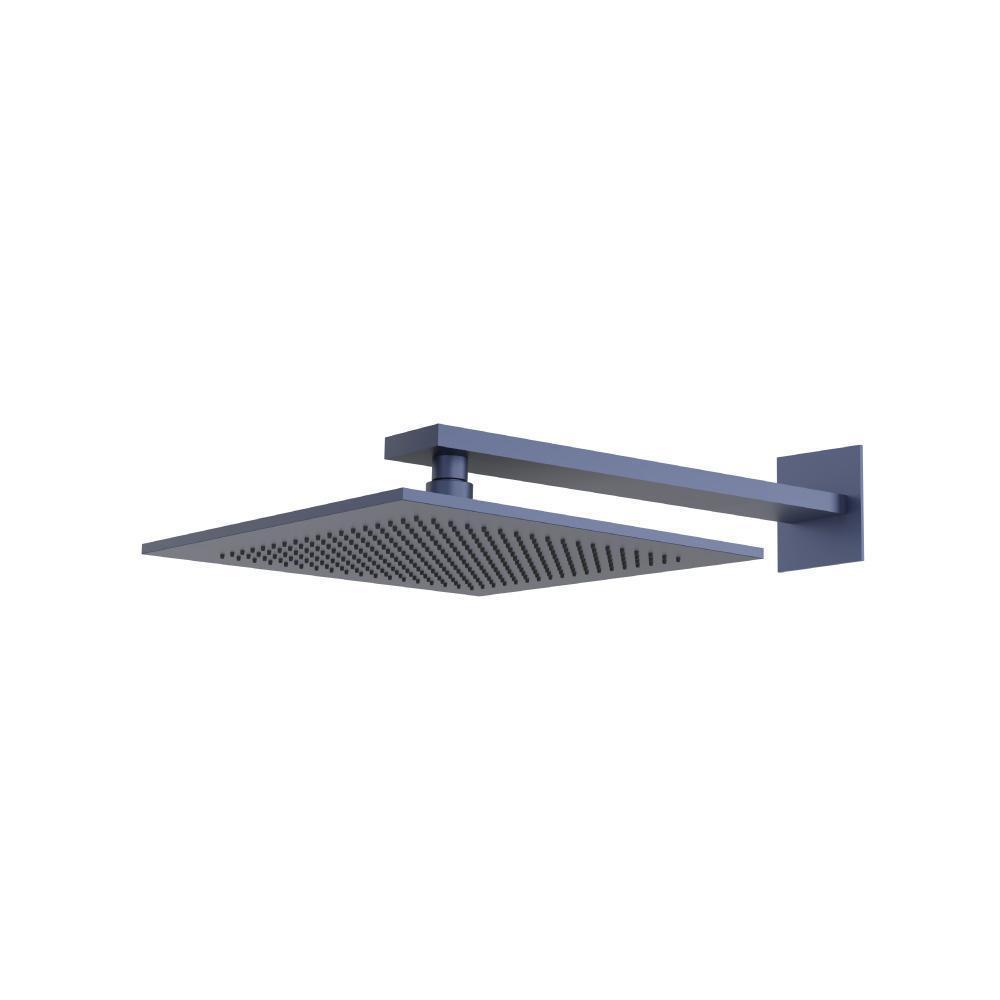 12" Rain Head with 16" Arm | Navy Blue