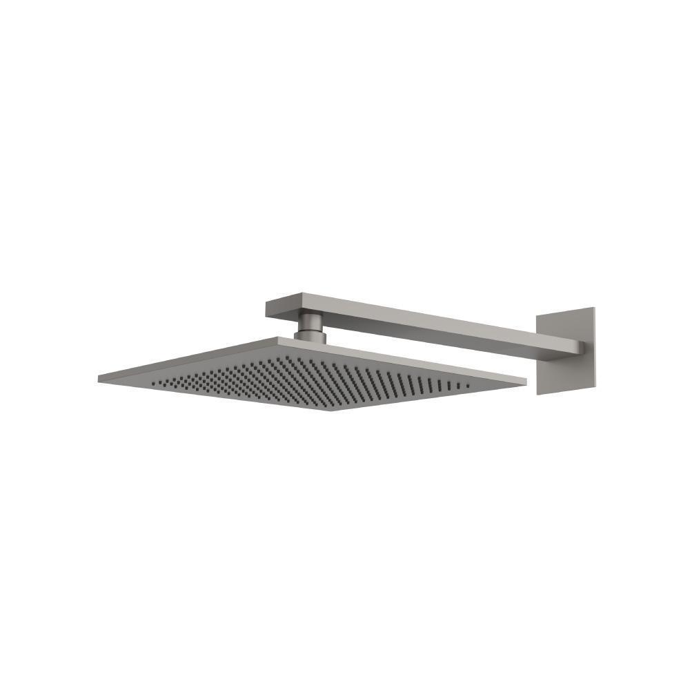 12" Rain Head with 16" Arm | Steel Grey