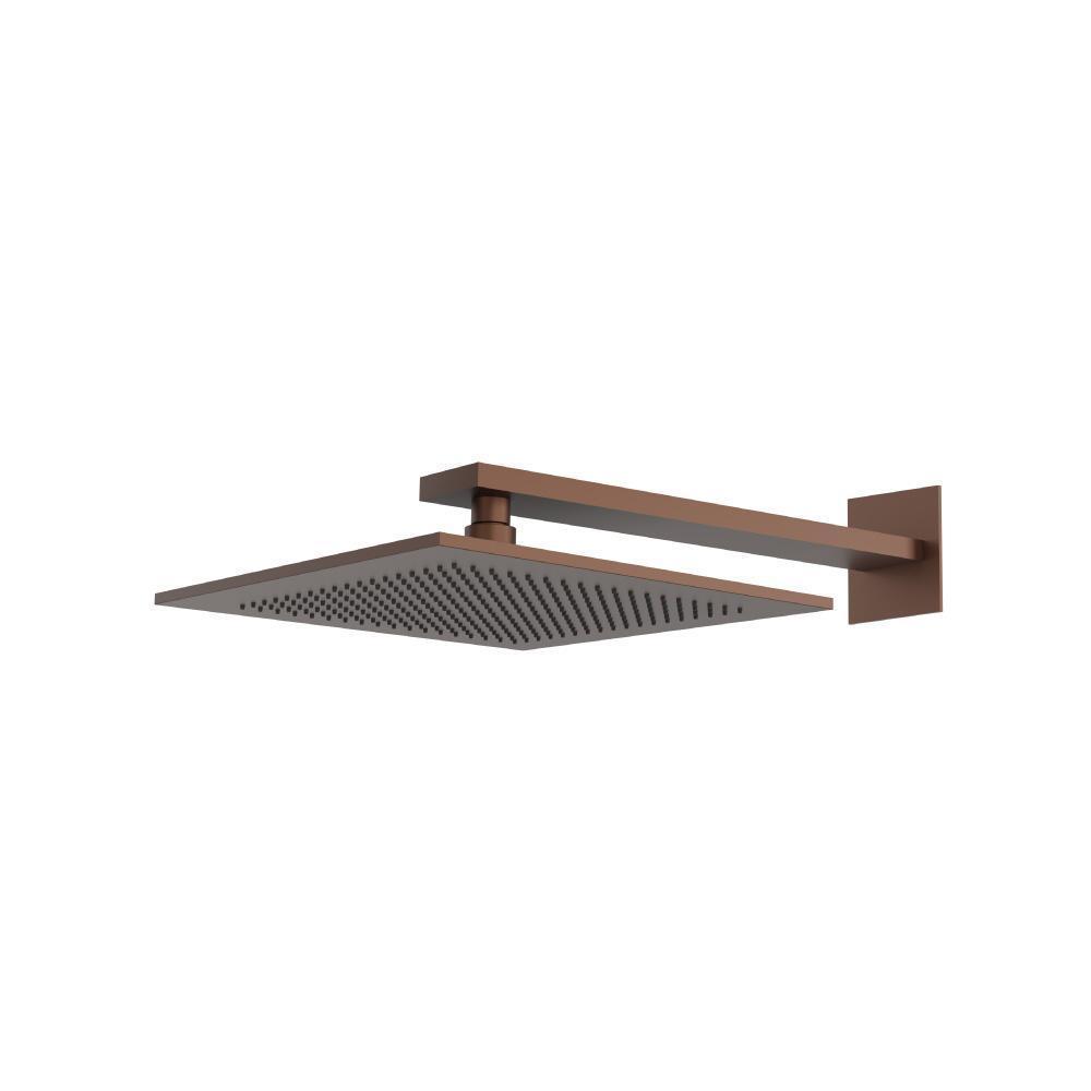 12" Rain Head with 16" Arm | Vortex Brown