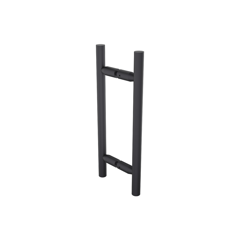 8" Back-To-Back Shower Door Pull Handle | Dark Grey
