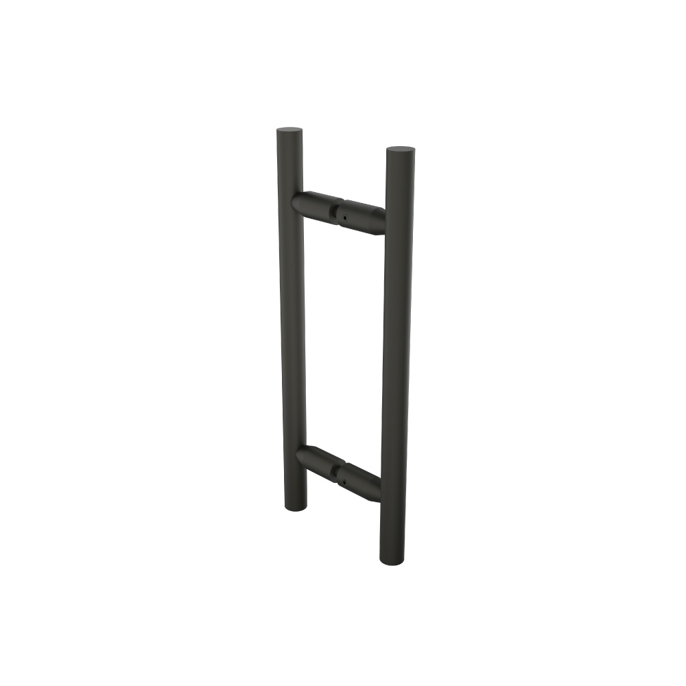 8" Back-To-Back Shower Door Pull Handle | Dark Green