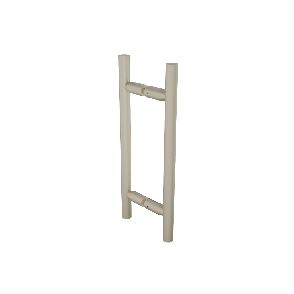 8" Back-To-Back Shower Door Pull Handle | Light Tan