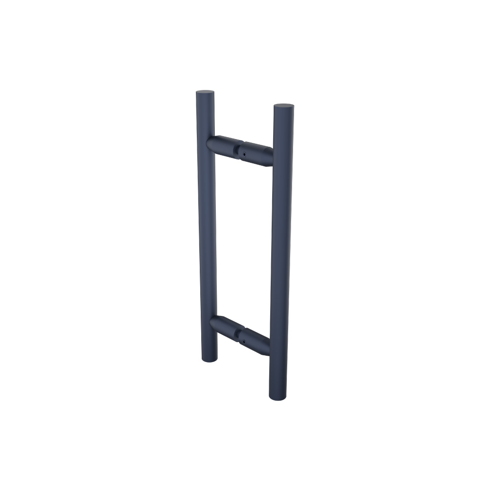 8" Back-To-Back Shower Door Pull Handle | Navy Blue