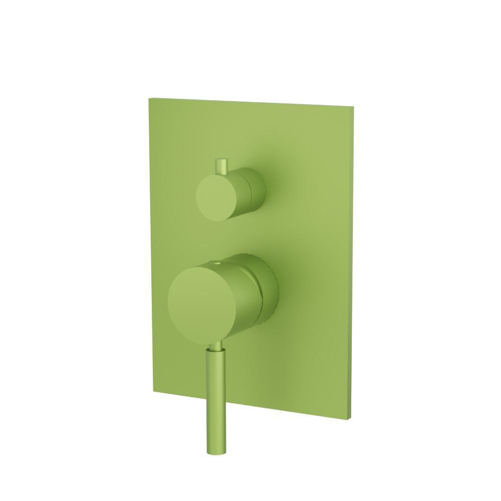 Tub / Shower Trim With Pressure Balance Valve - 2-Output | Isenberg Green