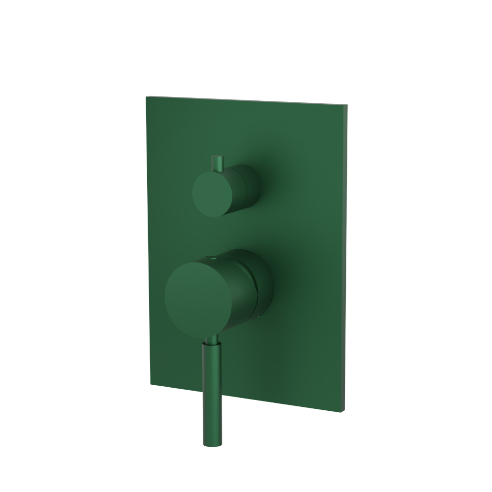 Tub / Shower Trim - 2-Output | Leaf Green