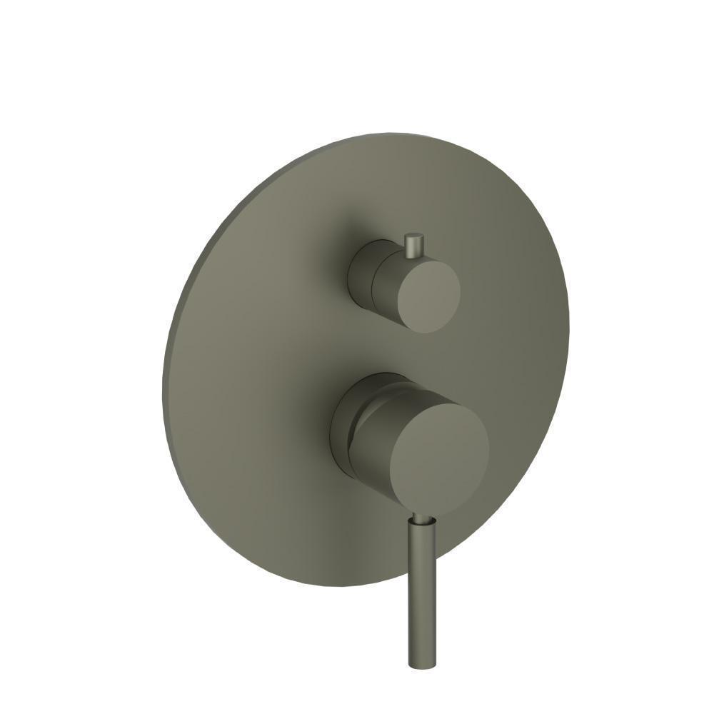 Tub / Shower Trim With Pressure Balance Valve - 2-Output | Gun Metal Grey
