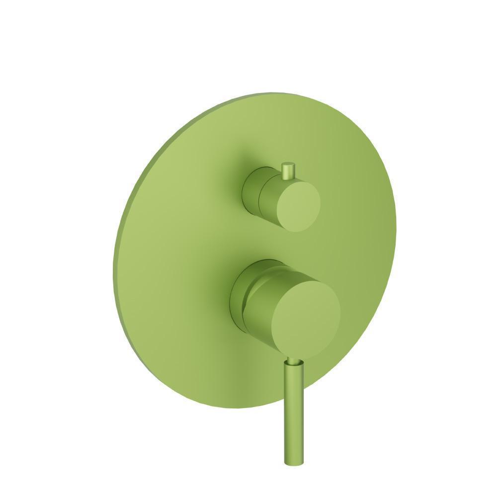 Tub / Shower Trim With Pressure Balance Valve - 2-Output | Isenberg Green