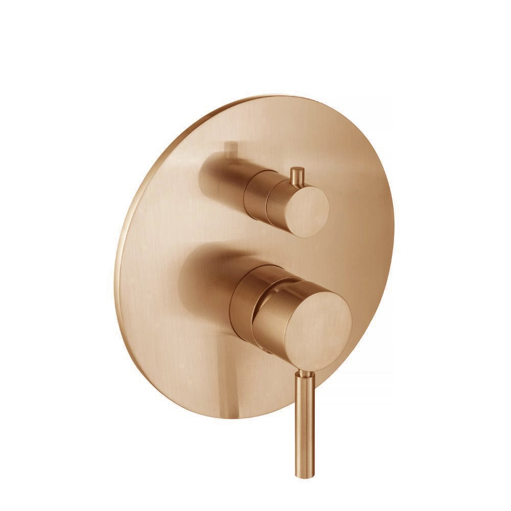 Tub / Shower Trim - 2-Output | Brushed Bronze PVD