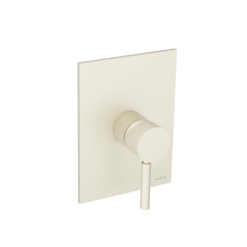 Shower Trim With Pressure Balance Valve | Light Tan
