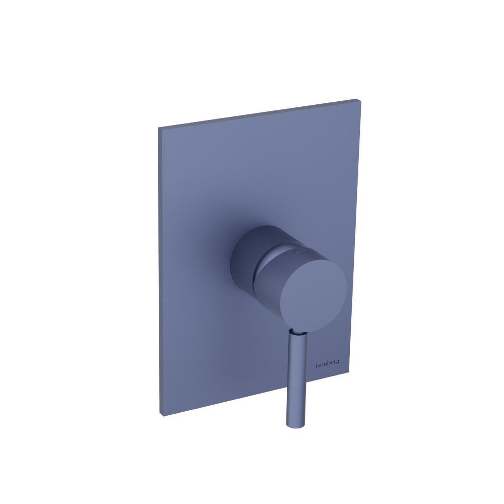Shower Trim With Pressure Balance Valve | Navy Blue
