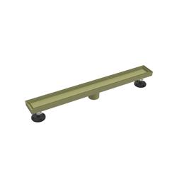24" Tile Insert Linear Drain with 2" Outlet